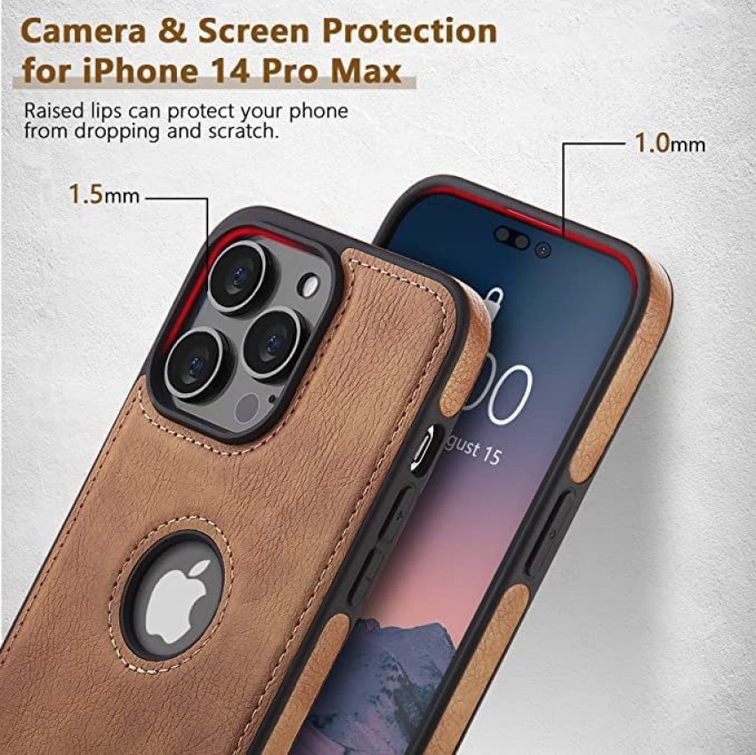 Leather Flip Back Case Cover Compatible with iPhone 14 Plus ( iPhone 1 —  LibraBazaar