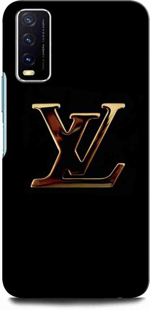 INTERWEY Back Cover For Vivo Y16 LOUIS VUITTON, BRAND LOGO, LV LOGO,LOGO  DESIGN