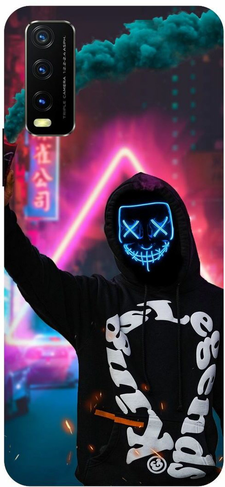 COVERJET Back Cover for VIVO Y20A- V2052-MARSHMELLO- CARTOON- BOY- MUSIC- LOVER - COVERJET : COVERJET Back Cover for VIVO Y20A- V2052-MARSHMELLO- CARTOON- BOY- MUSIC- LOVER - COVERJET :