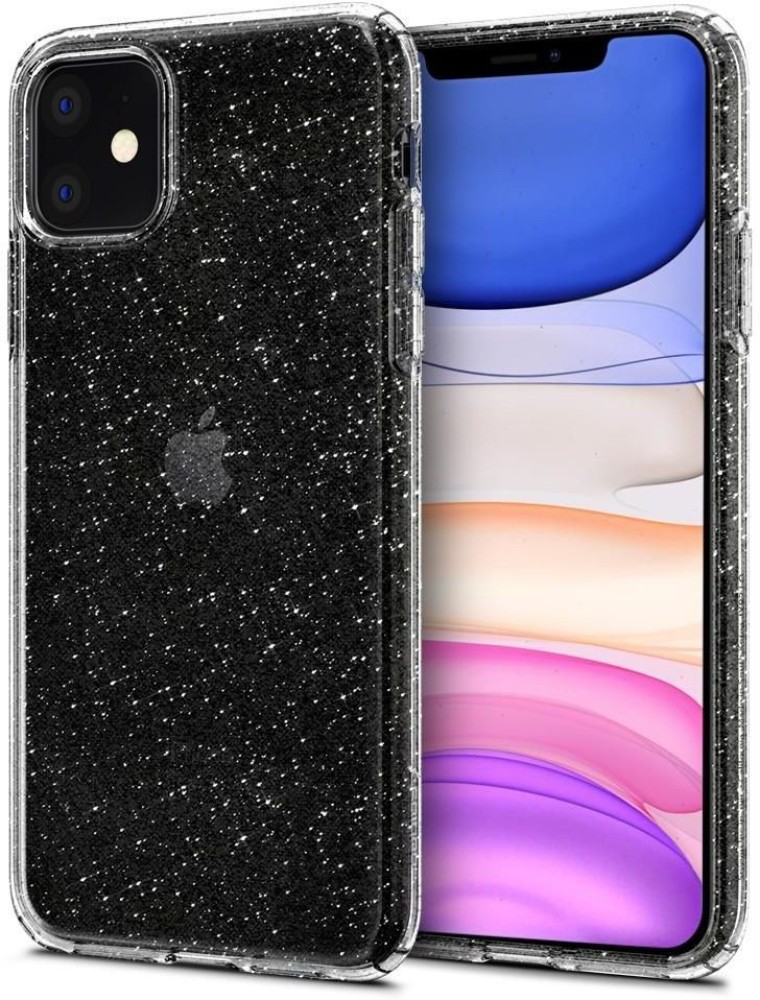 Clear Glitter Protective Phone Case - Fits iPhone 11