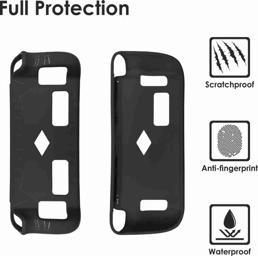 Spigen Rugged Armor Protective Case Designed for ASUS Rog Ally(23) RC71L  Case TPU Cover with Wrist Strap Shock-Absorption Anti-Scratch Cover  Protector