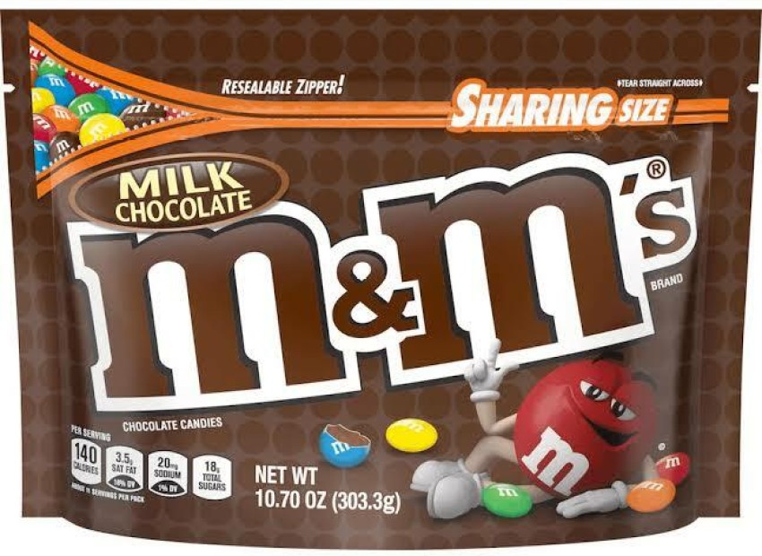 Buy M&M'S, Milk Chocolate Candy Sharing Size Bag, 10.7 oz Online