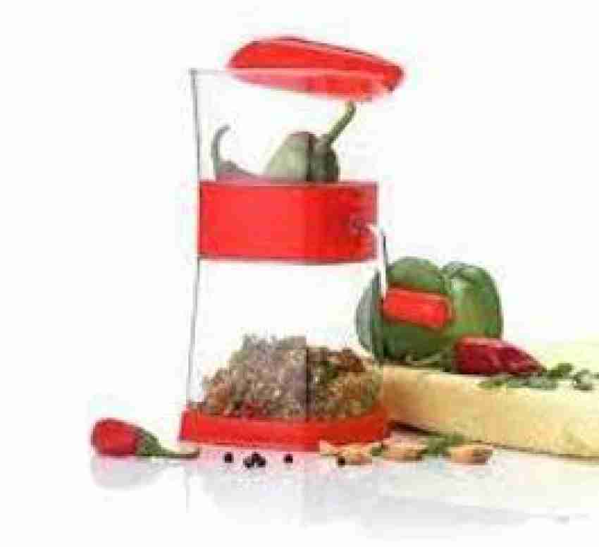 1pc Vegetable Chopper, 16-in-1 Vegetable Cutter Food Chopper with Container  Kitchen Vegetable Slicer/Dicer Cutter Onion Chopper With 8 Blades  One-Button Press to Clean Food Residue