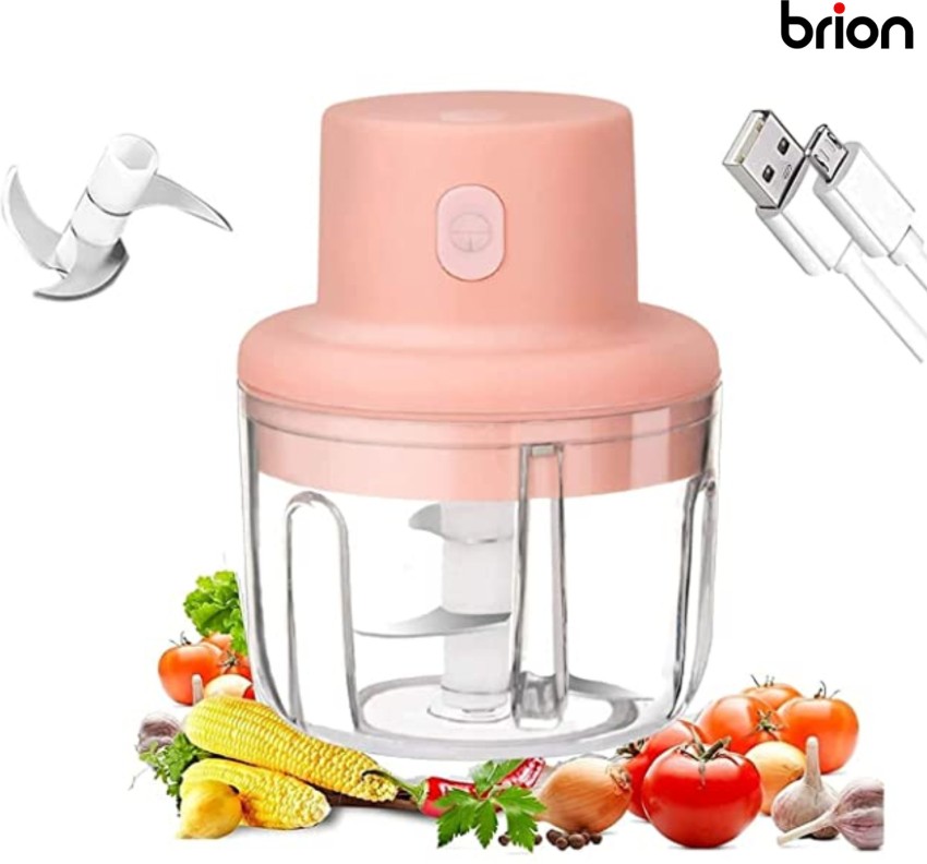 Rose Red 100ml Household Electric Mini Garlic Chopper Food Chopper