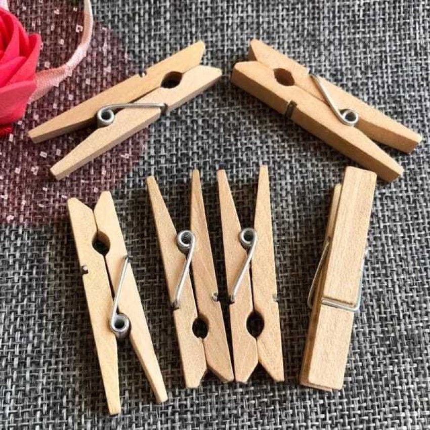 Mobfest High Quality Wood Craft Clothespins Natural Wooden Mini Clothes  Pins Wooden Cloth Clips Price in India - Buy Mobfest High Quality Wood  Craft Clothespins Natural Wooden Mini Clothes Pins Wooden Cloth