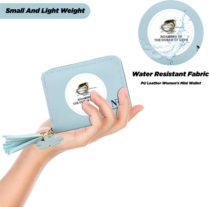 Nfi Essentials Fashion Pu Leather Women'S Mini Clutch Wallet Girls