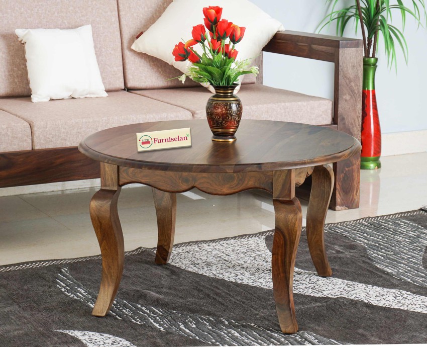 Denmark Sheesham Wood Oval Coffee Table