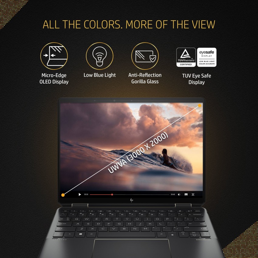 HP Spectre x360 2-in-1 Laptop 13.5, Windows 11 Home, 13.5, touch