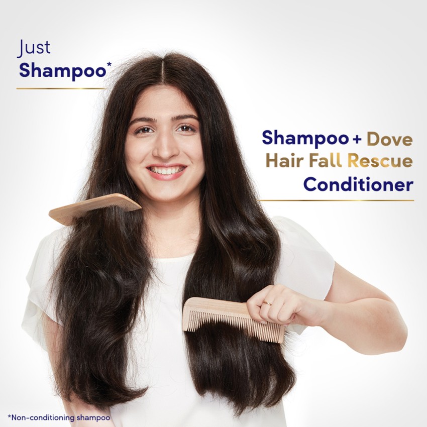 Buy Dove Hair Fall Rescue Shampoo 650 ml  Hair Fall Rescue Conditioner 340  ml Online at Best Price of Rs 96475  bigbasket