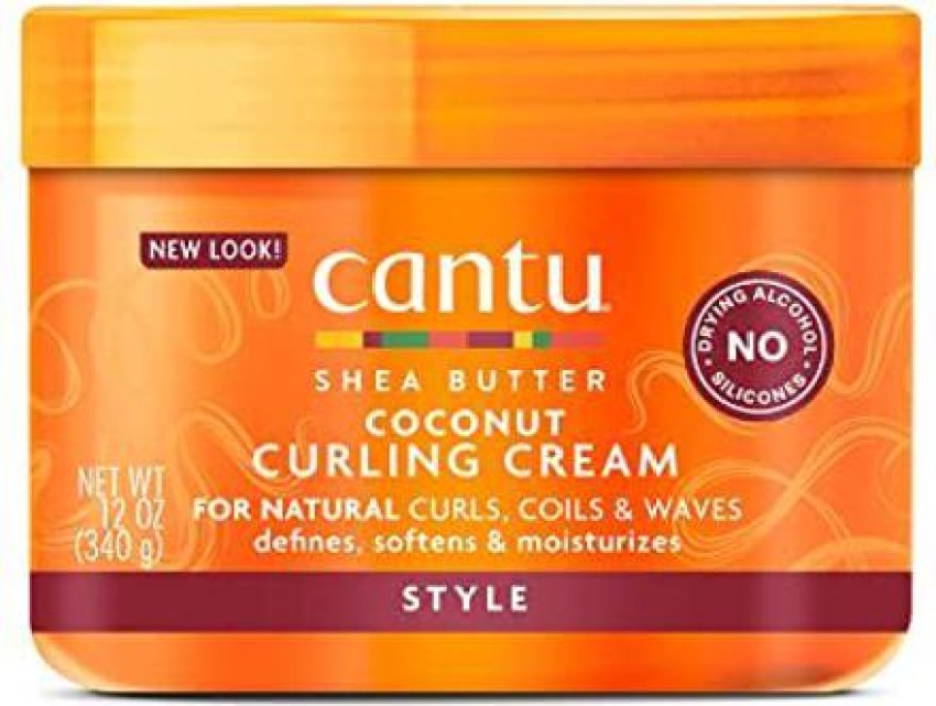 Wash and Go Tutorial Cantu Coconut Curling Cream Review  YouTube