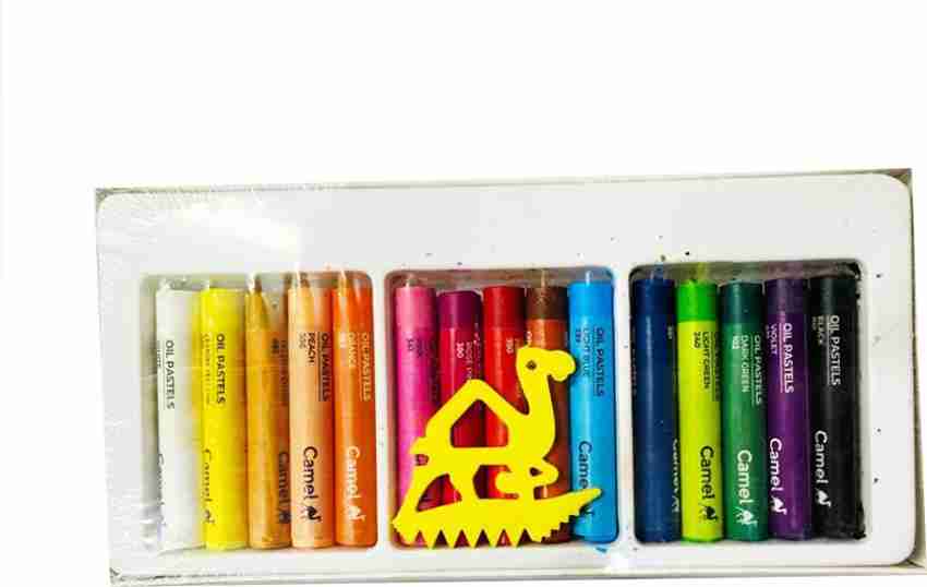 INDIKONB Oil Pastels Crayons Color Set 25 Shades Kit for  Kids with Drawing, Colouring & Activity Book for Girls and Boys Under 3  Year Old (Oil Pastel Crayon, Alphabet Coloring Book) 