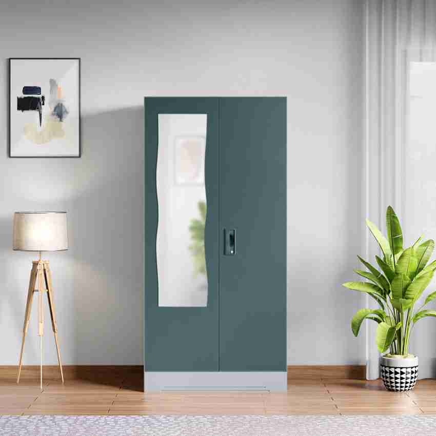 GODREJ INTERIO Slimline Fantasia 2 Door Steel Almirah with Locker