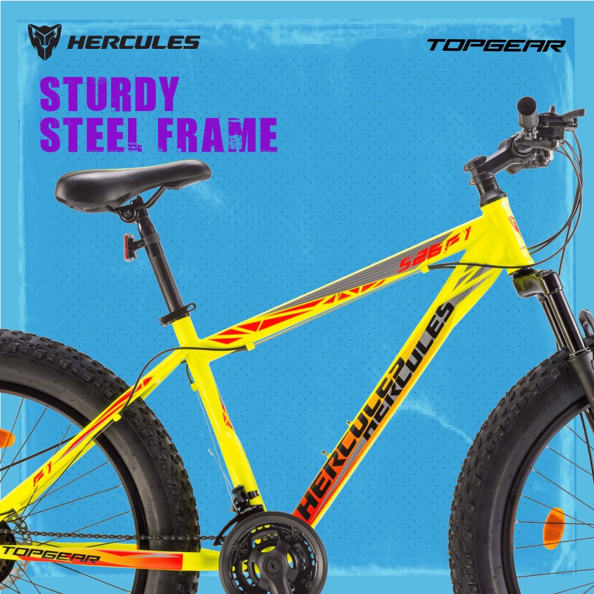 hercules thick tyre cycle