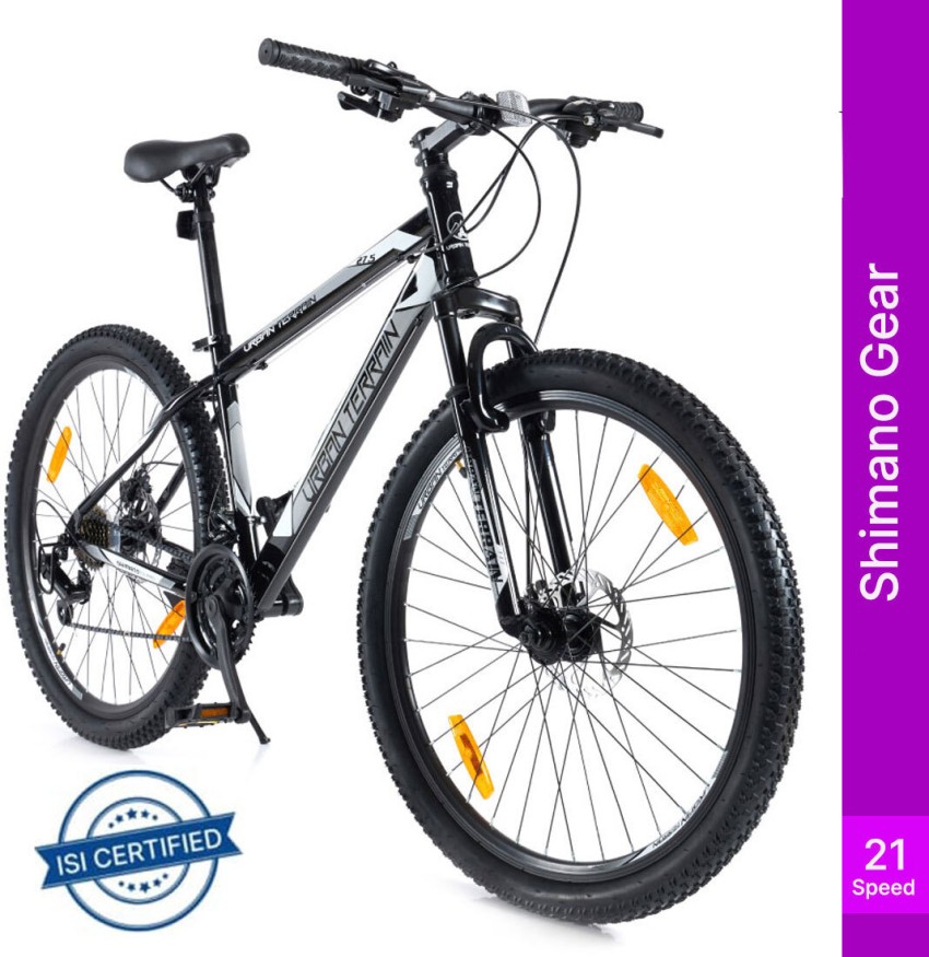 Urban Terrain UT1000 Steel MTB with 21 Shimano Gear and