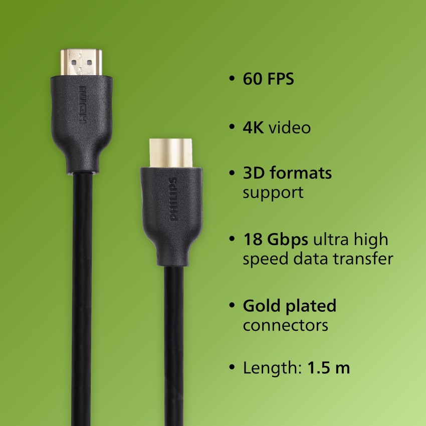 Cable hdmi best sale philips 4k