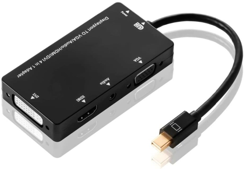 Thunderbolt Mini Displayport DP to VGA DVI HDMI Cable Adapter for