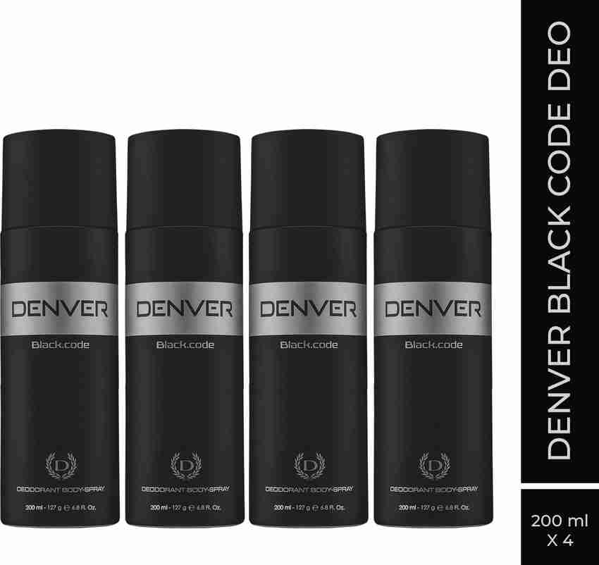 Denver black 2025 code body spray