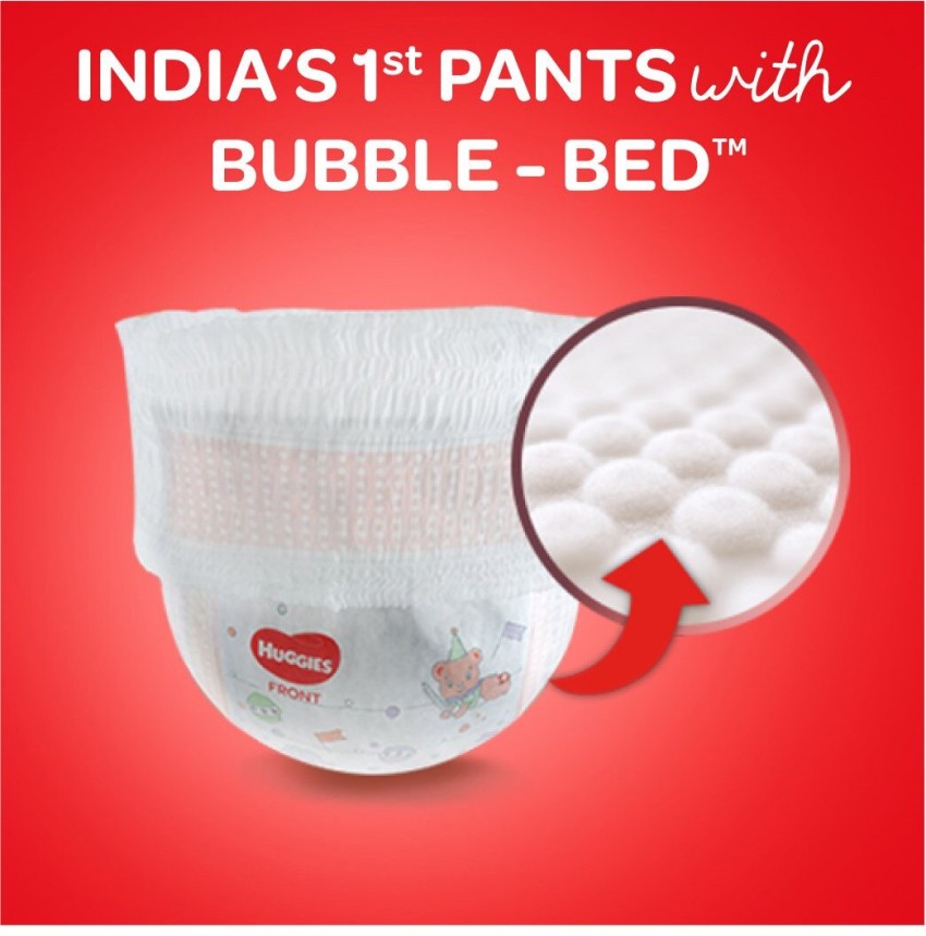 Buy HUGGIES WONDER PANTS BABY DIAPER PANTS 44 COUNT WITH BUBBLE BED  TECHNOLOGY FOR COMFORT  XL Online  Get Upto 60 OFF at PharmEasy