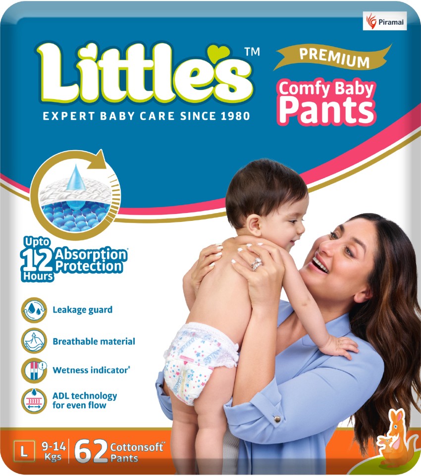 Buy Pampers All round Protection Pants Style Baby Diapers, Large (L) Size,  128 Count, Anti Rash Blanket, Lotion with Aloe Vera, 9-14kg Diapers Online  at Low Prices in India - Amazon.in