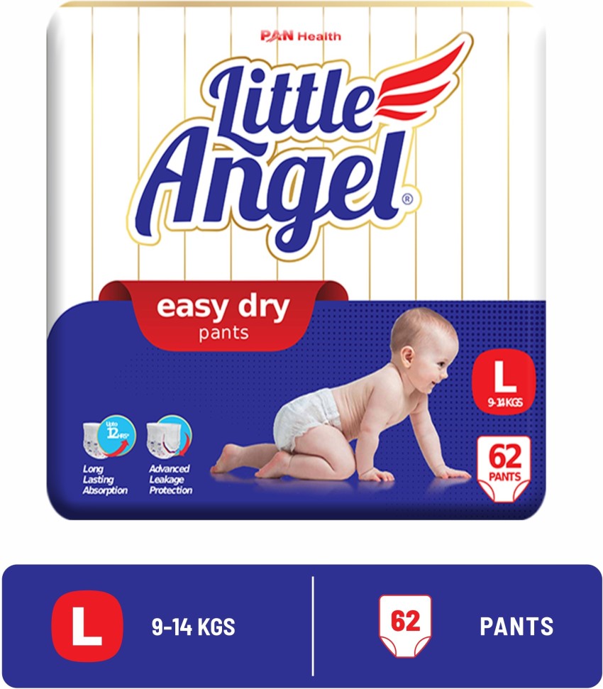 Little Angel Popular Pants Diaper L 48 Count Baby Diaper Large Size