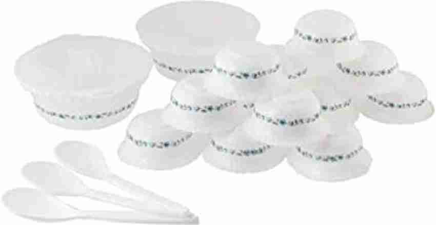 Flipkart SmartBuy Pack of 8 Plastic UTC Brook Design Plastic Bowls