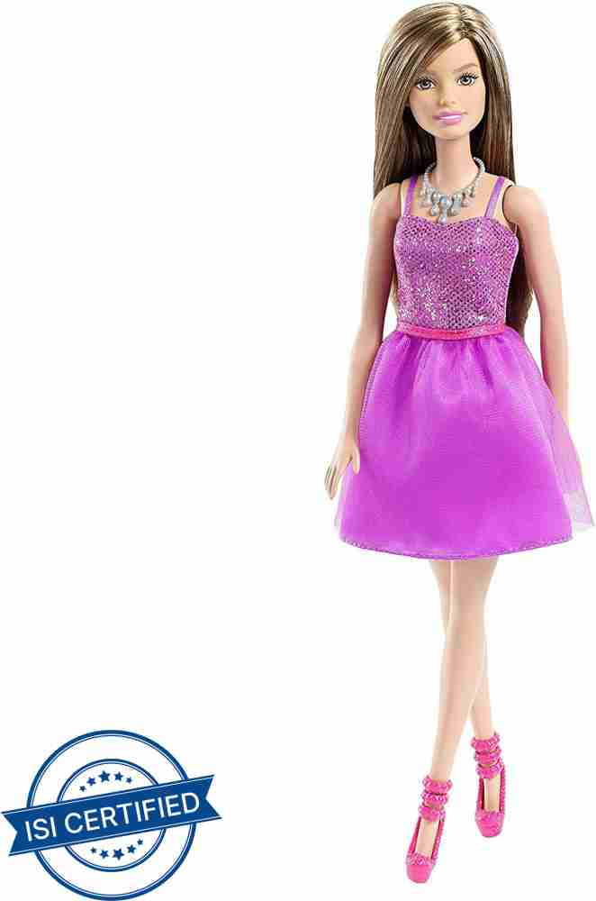 purple barbie dress