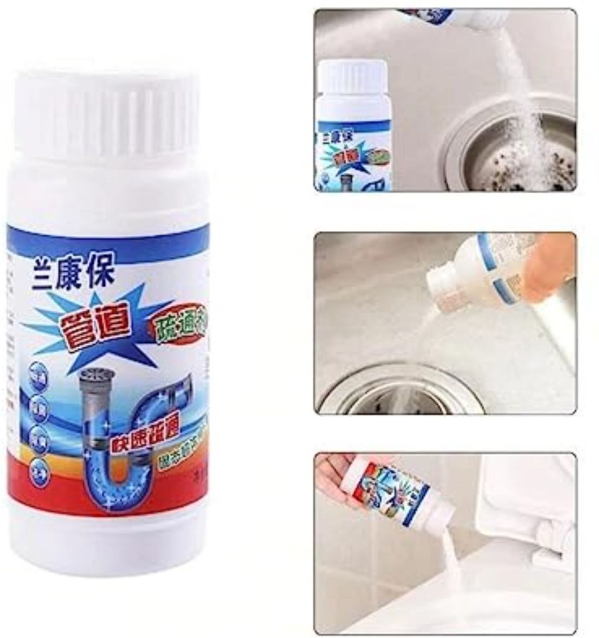 SUPER CLOG REMOVER DRAIN PIPE BASIN CLEANER CLOGGED DRAINAGE