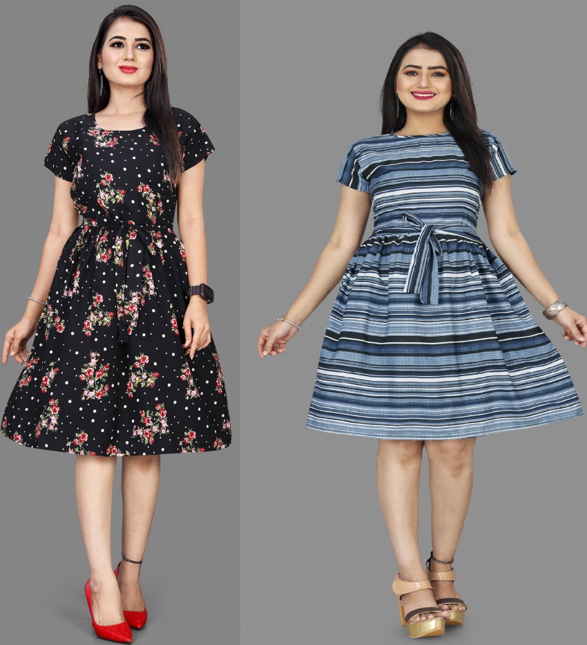 FabTag  TINY TOON Girls MidiKnee Length Casual Dress Price in India  Buy  FabTag  TINY TOON Girls MidiKnee Length Casual Dress online at Flipkart com