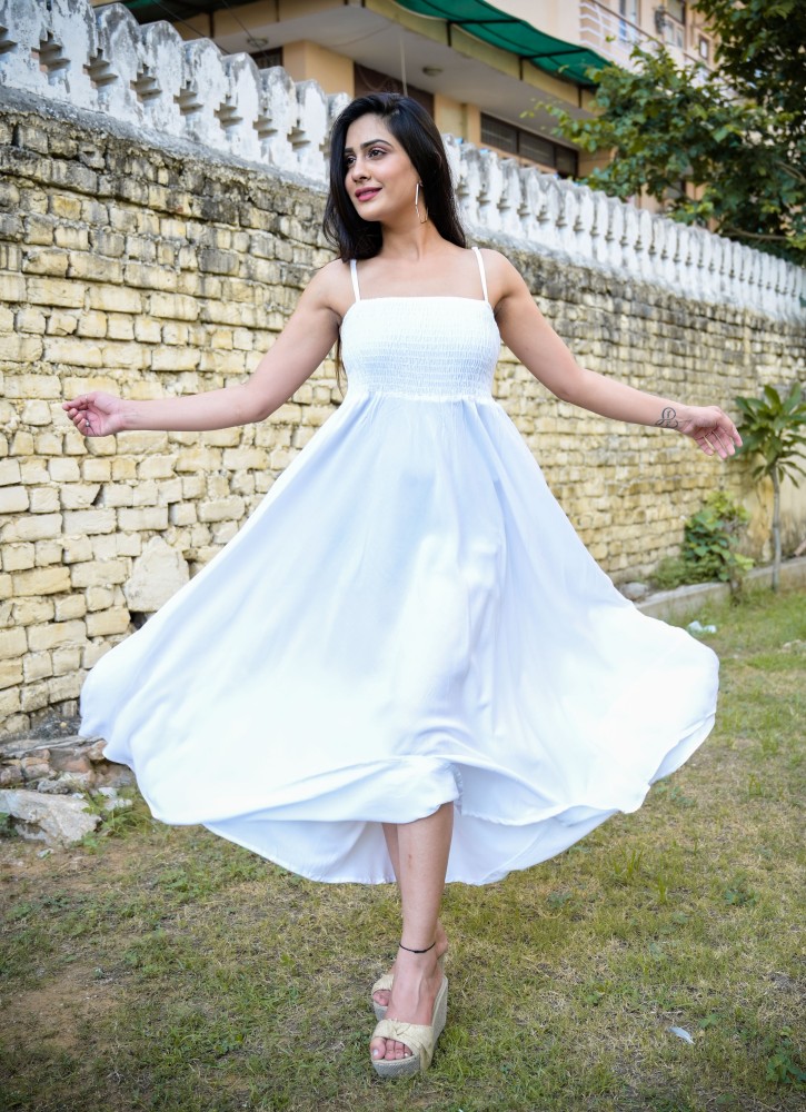 Buy White Gown Online In India  Etsy India