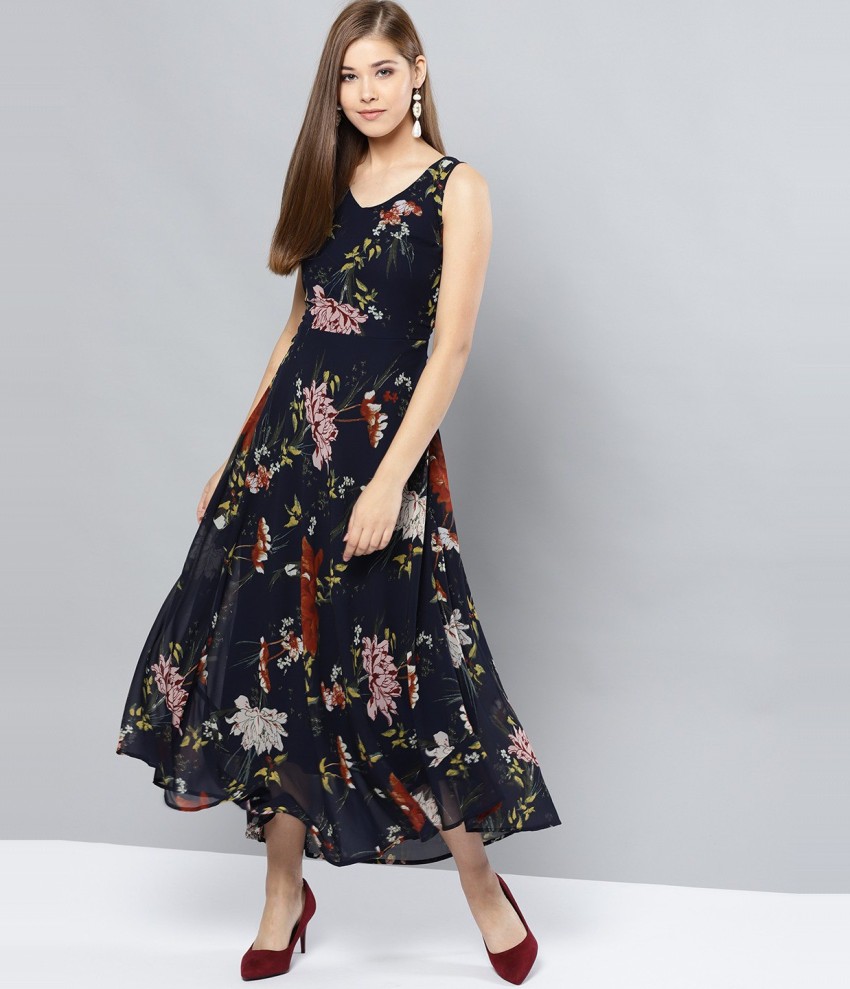 Flipkart ladies hot sale maxi dresses