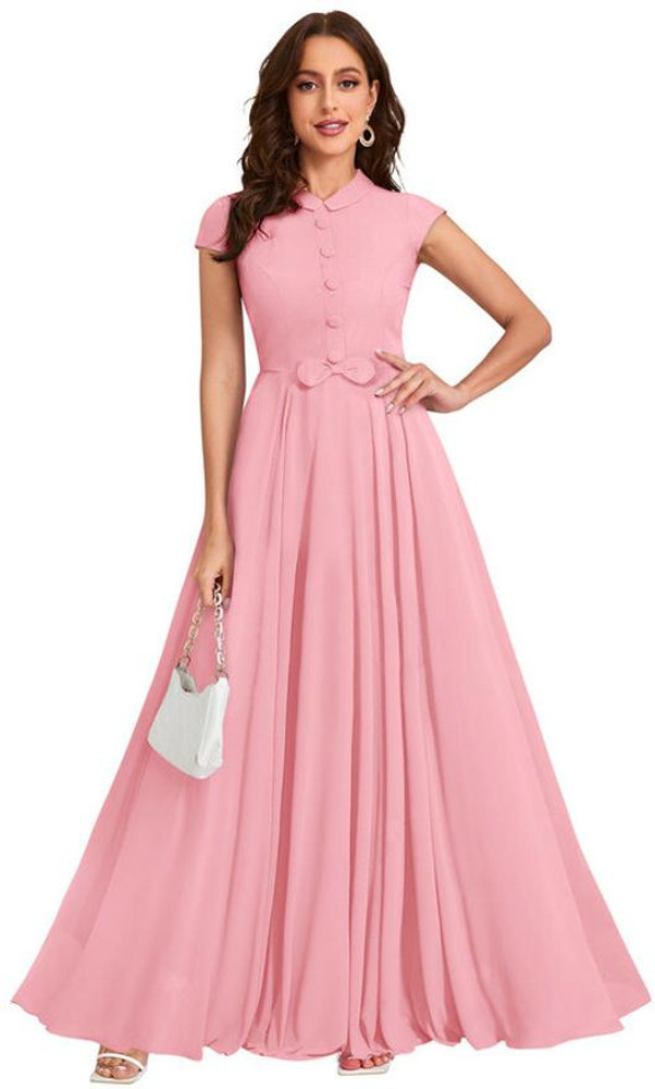 REYANS Women Gown Red Dress  Buy REYANS Women Gown Red Dress Online at  Best Prices in India  Flipkartcom