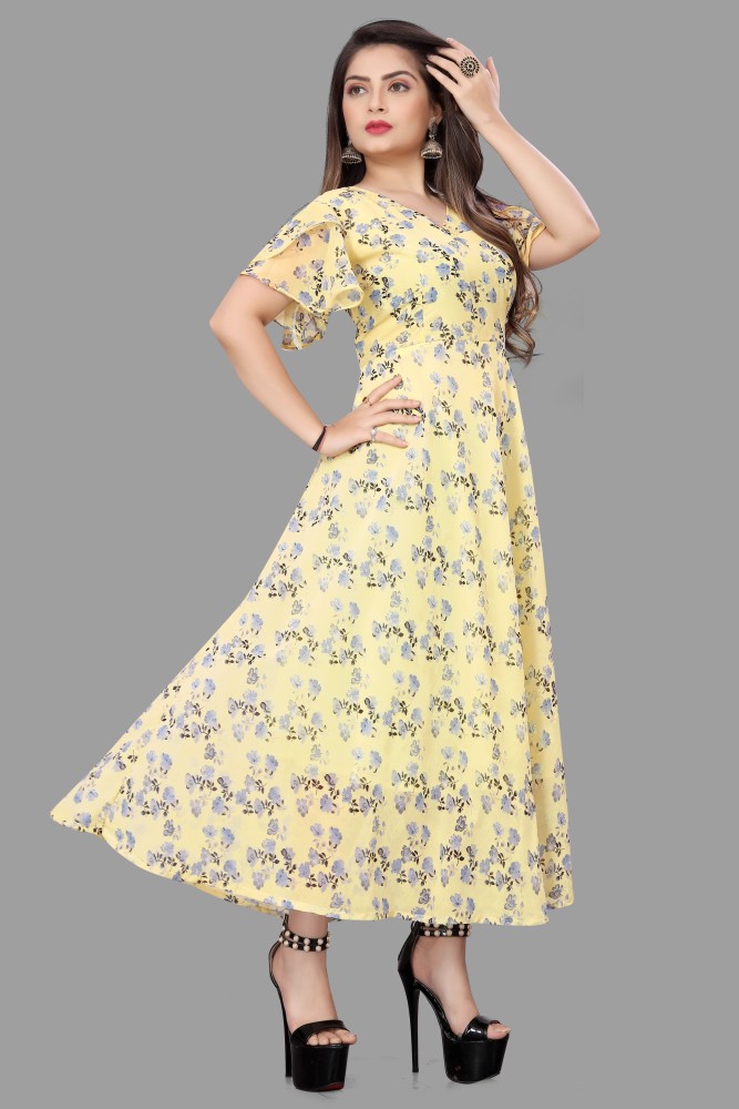 Quick Dry 100 Cotton Yellow And Blue Colour Fancy Designer Full Sleeve  Ladies Kurti at Best Price in Karur  Vaisha Collections