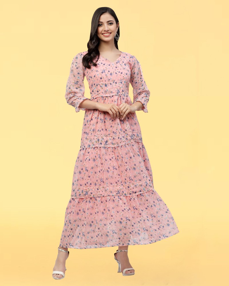 flipkart new long frock