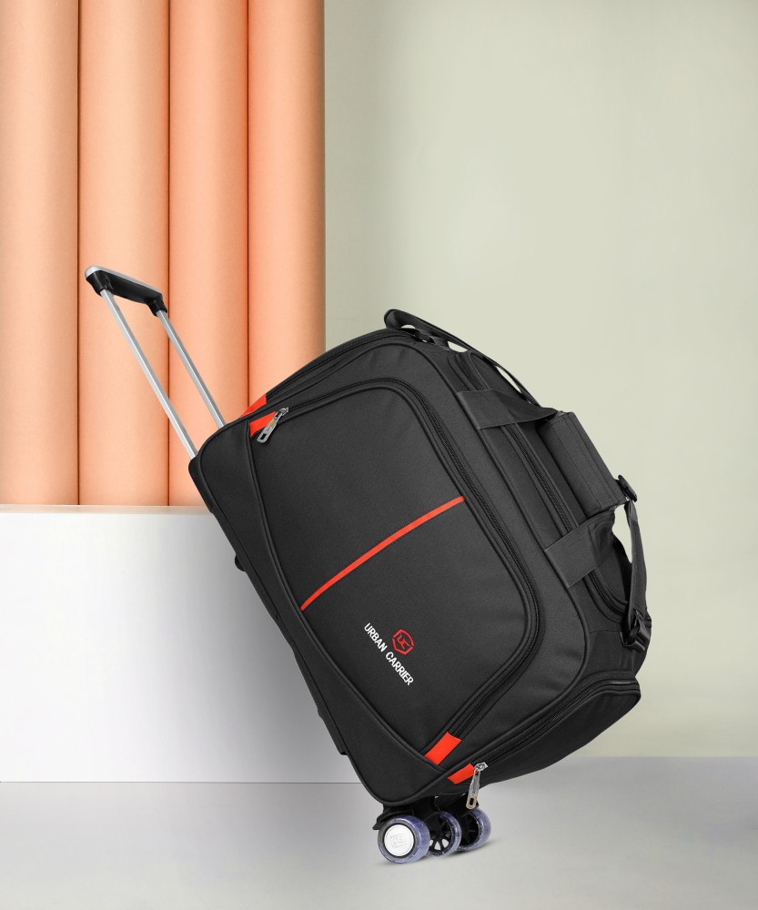 Wellmount 2 Wheel Travel Duffel Trolley Bag-23 Inch Check-in Suitcase - 23  inch Navy Blue - Price in India | Flipkart.com