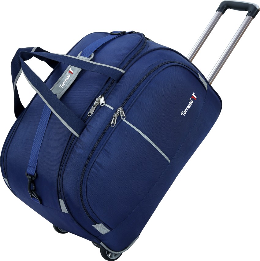 Star Tourister (Expandable) (Expandable)Duffel Trolley Bag With Wheels For  Men And Women Travel Duffel With Wheels (Strolley) Navy Blue - Price in  India | Flipkart.com