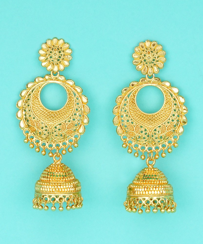 Share More Than 186 Flipkart Gold Earrings Super Hot Vn