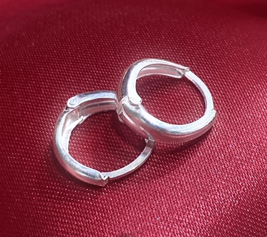 Sterling Silver Hoop Earrings