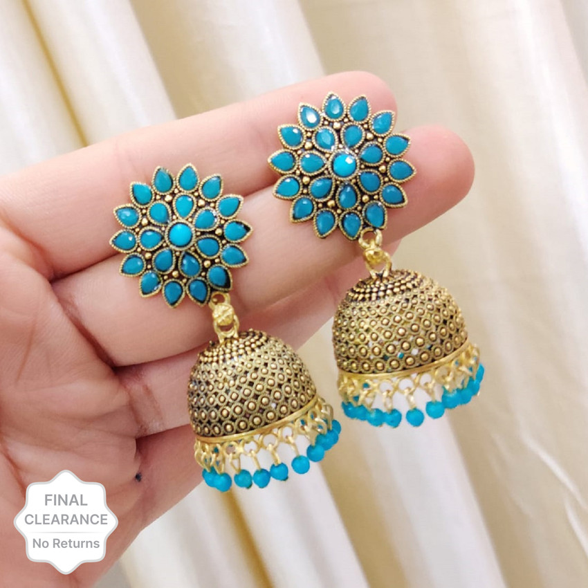 Top more than 154 enamel earrings india esthdonghoadian