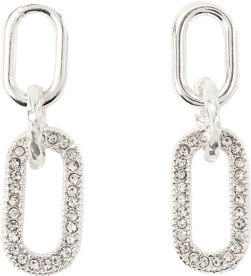 Buy Pave Hoop Earringcrystal Hoop Earrings Mini Hoop Online in India 