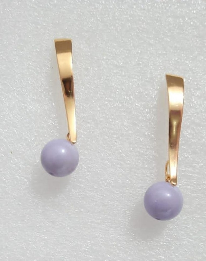 Buy Purple Trishul Earrings Online on Brown Living  Womens earrings