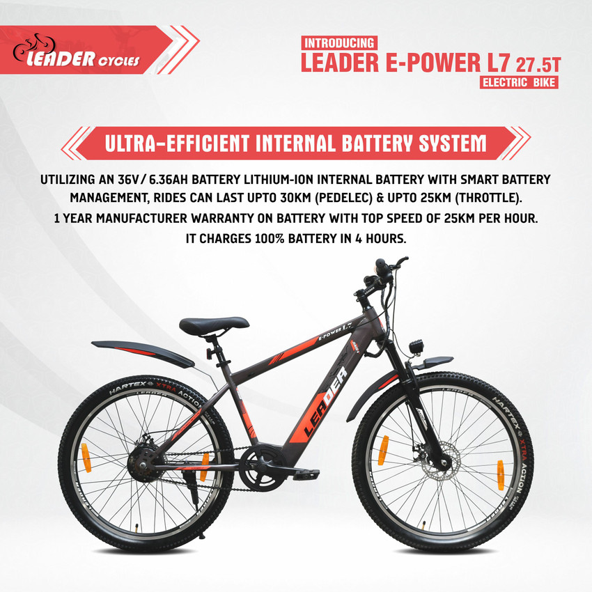 leader electric bike
