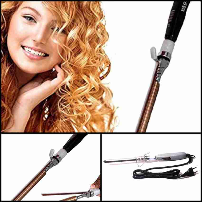 V and outlet g curling rod