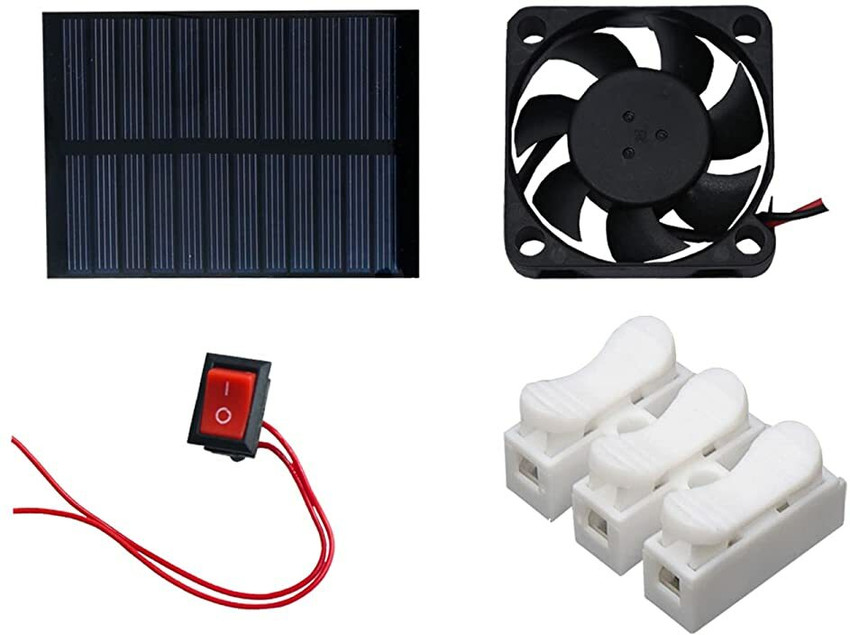 Electronic Spices Diy Mini Solar Exhaust Fan Kit Starter Kit With Video  Tutorial u0026 User Manual Electronic Components Electronic Hobby Kit Price in  India - Buy Electronic Spices Diy Mini Solar Exhaust