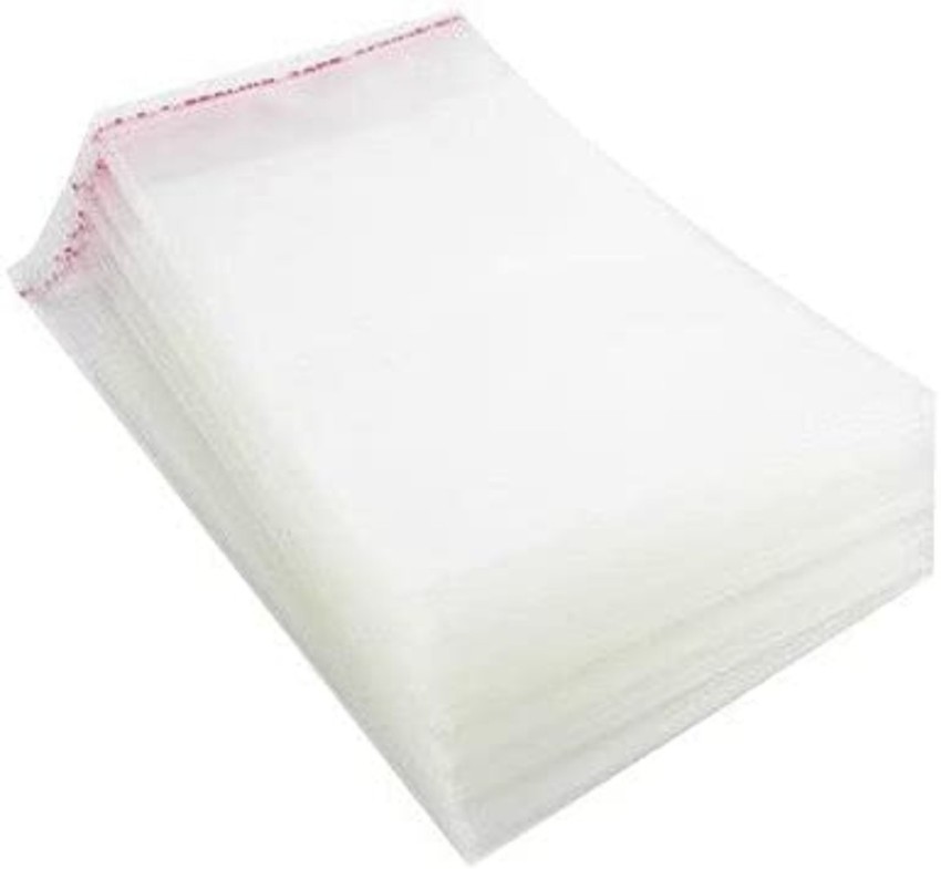 Iconic Self Seal Plastic Adhesive Garment Bags (12*16 inch) Cristal Clear  polythene Pouches for Packing Saree and Other Clothes Envelopes Price in  India - Buy Iconic Self Seal Plastic Adhesive Garment Bags (