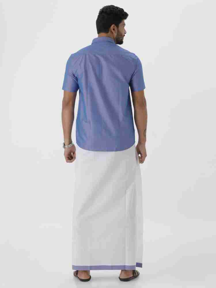 Ramraj Cotton Men Shirt Dhoti Set - Buy Ramraj Cotton Men Shirt