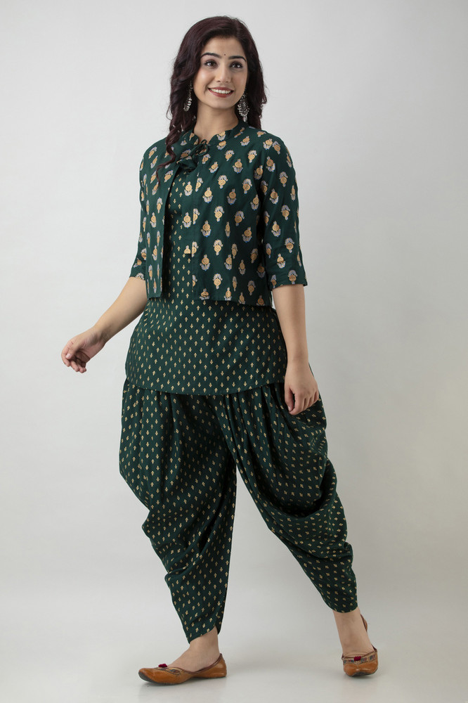 10 Dhoti pants kurti Outfit Ideas/tulip pants and dhoti kurti  outfit#stylingtips #fashion - YouTube