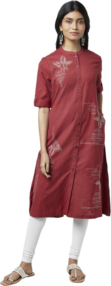 Buy Indigo Kurtis & Tunics for Women by Rangmanch by Pantaloons Online |  Ajio.com