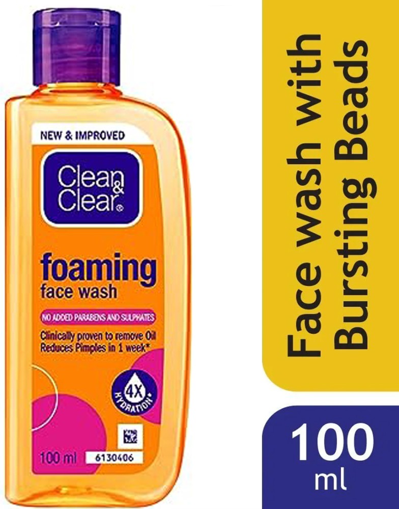 Clean & Clear FOAMING FACE WASH 150 ML Face Wash - Price in India, Buy Clean  & Clear FOAMING FACE WASH 150 ML Face Wash Online In India, Reviews,  Ratings & Features