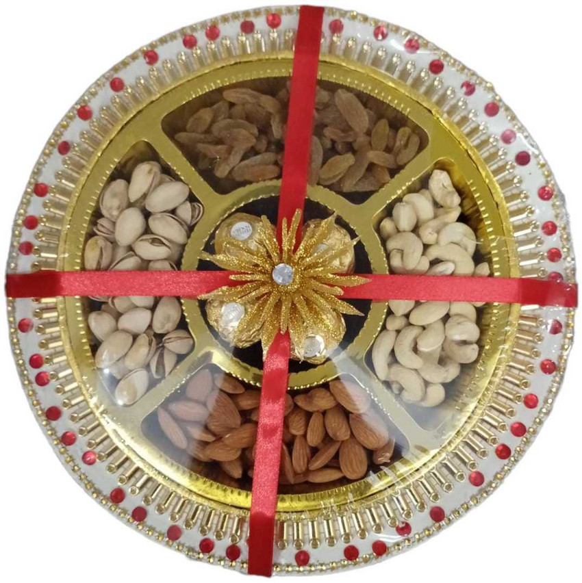 Discover 132+ dry fruit thali decoration best seven.edu.vn