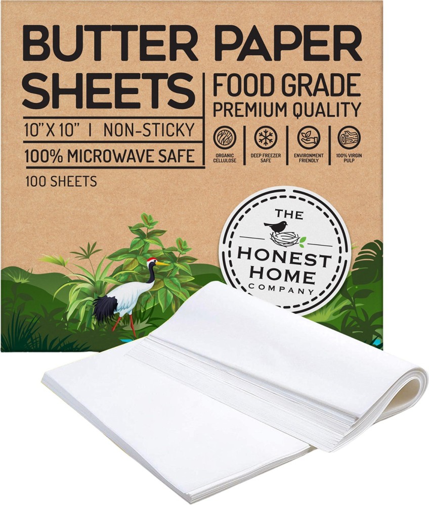 the honest home company Reusable Butter Paper 21Mtr Roll For Roti, Cake -  Non Stick Parchment Paper Price in India - Buy the honest home company  Reusable Butter Paper 21Mtr Roll For